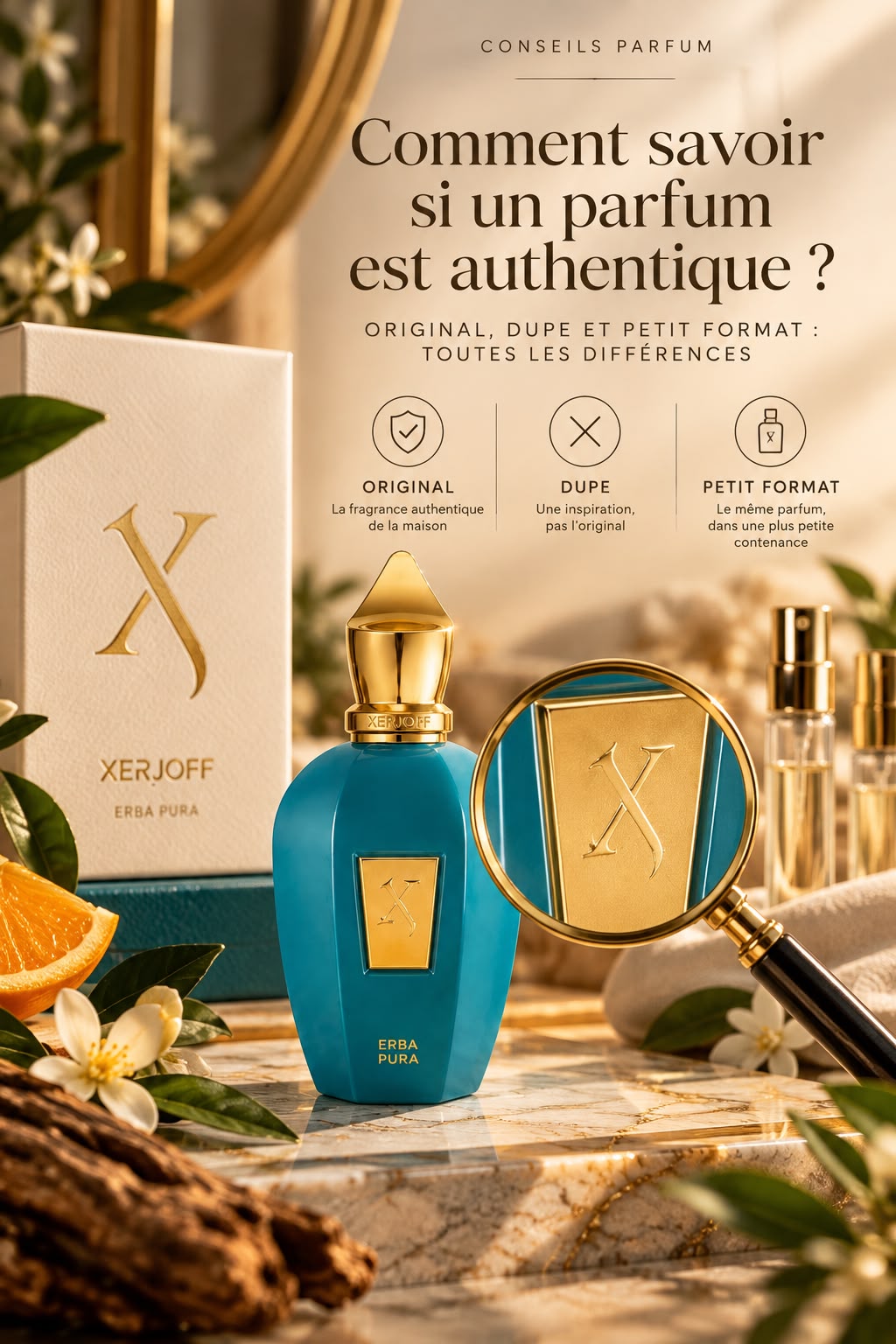 Comment reconnaître un parfum authentique ? Original, dupe et miniature